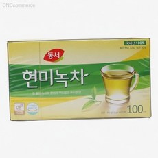 동서 현미녹차 100T 티백 수분섭취 벌크포장, 1개, 1g, 1L