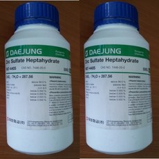 황산아연 7수화물 (EP-일급) 500G (kor) Zinc sulfate heptahydrate, 1개, 500ml