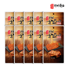 선미육포 착하고 맛있는 선미 순살바베큐 닭가슴살육포, 10개, 20g