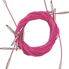 20-150cm 교체 가능한 코바늘 뜨개질 바늘 액세서리 회전식 분리형 로프 도구, 50cm