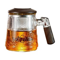 미니하이라이트 인덕션 워머 컵데우기 하이라이트 차 우리기, 9. (420ml)골지웨이스트컵(나무덮개나무자