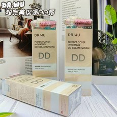 DR.WU 達爾膚 超完美保濕DD霜 40ML SPF28 (自然色/明亮色) 五效合一, 1個, 01明亮色 Light－白皙膚色適用