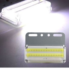 화물차 중장비용 24V전용 신형 보조등 27Y 옐로우, 1