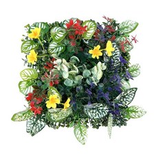 인조 잔디 식물 벽 패널 녹색 홈 장식용 슈링글 네일, 1개, 12. picture color10