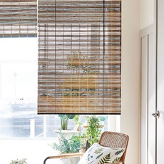 모던하우스 컬러 대나무발 블랙라인 90X150