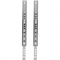 세워아트 17mm 폭 이단 인출 슬라이드 레일 182mm 강철 볼 베어링 슬라이더 양방향 접근 가능 소형 박스용 2개 세트, 세워아트 17mm 폭 이단 인출 슬라이드 레일 182m