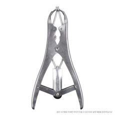 양 거세 염소 거세링 기계 장착기 축산 고무링끼우기, 스테인리스 스틸, 1개, 1L