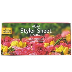 아우라 스타일러시트 페어 앤 프리지아 20매 1개, 아우라 스타일러시트 페어 앤 프리지아, 20매, 1개