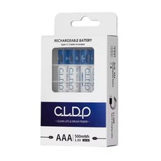 CLDP C타입 AAA 충전지 빠른충전 1.6V, 1개, 4개입