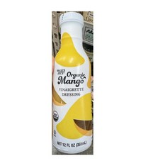 미국 트레이더조 Trader Joe's Mango Vinaigrette Dressing 망고 비네그레트 드레싱, 4개, 355ml