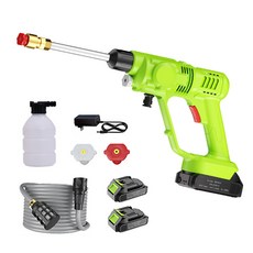 Shipshape 무선 고압세척기 고압세차기 휴대용 세차기 다기능 고급형 부스터 세차기 휴대용, [추가배 배터리2개], FH-WG211Y