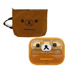 멀틴 가방스텐 얼굴 식판도시락 유아동 식기 도시락통, 1개, 상세페이지 참조