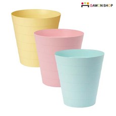 [당일출고/조건부무료배송] 이케아 FNISS 파스텔톤 미니 휴지통/다용도쓰레기통, 터쿼이즈청록