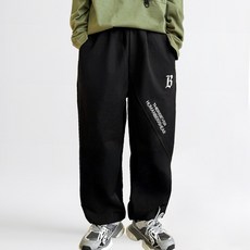 베비포 와이드 조거 트레이닝 팬츠 -BL3