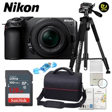 니콘 정품 Z30 + 16-50mm KIT / 프리미엄 삼각대 패키지 8종세트 / 128G / TJ