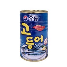 유동 신선한 고등어 보일드 통조림 캔 400g, 유동 고등어보일드캔400g, 1개