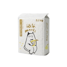 貓梨 maoli 4合1 木霉豆腐混合貓砂 2.3kg, 4個, 木薯豆腐混合貓砂