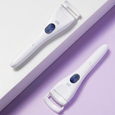 OA 雙重加熱睫毛夾 USB充電 捲翹神器 快速預熱 三段式溫度調節, 1個, 雙重加熱睫毛夾OHEC-001WH-白色