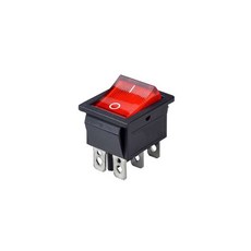 사각 시소 스위치 버튼 DC12V 24V 토글 전기 ACDC LED, 사각 시소 스위치 버튼 DC12V 24V 토글 전기 A, 1개
