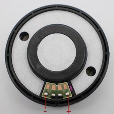 52mm 오버 이어 드라이버 32ohm 헤드폰 스피커 유닛 Hifi 수리 부품 무료 가장자리 PU 나노 섬유베이스 최