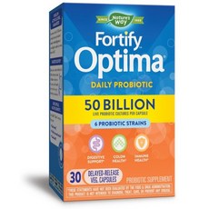 Nature's Way 然萃維 Primadophilus Optima 500億CFU活性益生菌素食膠囊, 30顆, 1盒