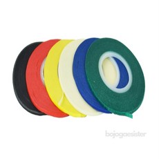 보조개자매 다용도 종이테이프 1.5mm 바닥표시, 노랑