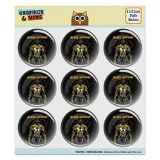 블랙 라이트닝 그래픽 퍼피 버블 돔 스크랩북 크래프팅 스티커 Black Lightning Graphic Puffy Bubble Dome Scrapbooking Crafting St, 1.5 Inch Stickers, 미정
