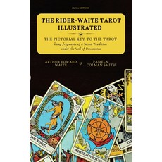 (영문도서)The Rider-Waite Tarot illustrated -The Pictorial Key to the Tarot: Being fragmen... Hardcover, Alicia Editions, English, 9782384555550
