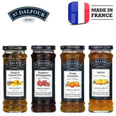 샹달프 과일잼 284g모음 망고 라즈베리 오렌지 살구, 284g, 1개