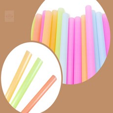 버블티빨대15P 스무디빨대