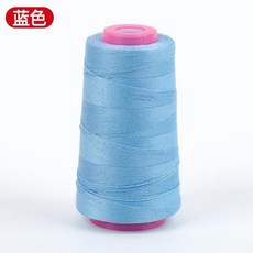 牛仔線縫紉線 手縫線 牛仔線 裁縫線 牛仔褲專用線 家用大捲縫紉線, 1個, 藍色282, 藍色282