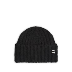 칼 라거펠트 골지 니트 비니