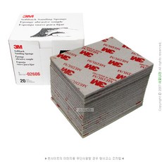 D_3M 샌딩 스폰지 페파 사포 미디엄 PN2606, 1개