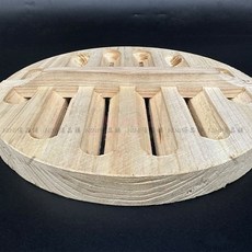 手工杉木蒸飯木桶木底篦子蒸格，家用大號小號米木桶飯底託，竹製蒸格炊飯桶粿桶米糕桶, *(45公分)天然傳承*, 1個