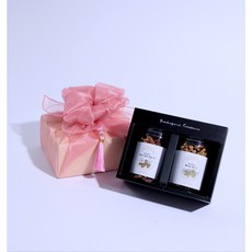 esc 수제 꿀 피칸정과 + 호두정과 2구 (220g) 선물세트 대구 호두강정 답례품 수제정과 명절선물세트, 피칸정과(120g)+호두정과(100g), 220g, 1개