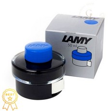 라미 만년필 병잉크 T52 블루 50ml 잉크 충전액 필기 드로잉 1개입