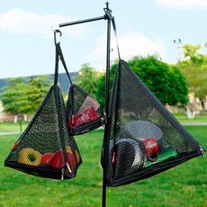 걸이형 삼각형 캠핑 설거지 물빠짐 건조망 소형