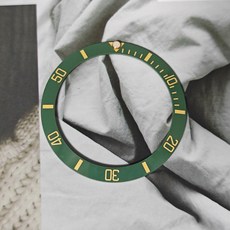 氧化鋯陶瓷錶圈 適用於水鬼潛航錶款 綠色/黑色/藍色