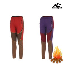 HALLA SPORT 여성 패닝 팬츠 (기모)