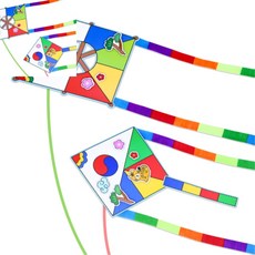 사땨 에디야 전통 연날리기 4인용 키트 야외활동 교구