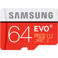 삼성전자 에보 플러스 메모리카드 EVO PLUS microSD EVO Plus, 64GB, 1개