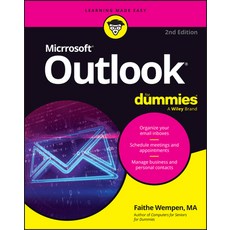 (영문도서) Outlook for Dummies Paperback, English, 9781394295685