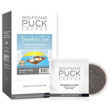 Wolfgang Puck 커피 침대에서 아침 식사 12g 소프트 포드 16개 (6개 팩), Wolfgang Puck COF 오브fee SOF 오브