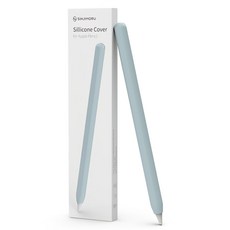 신지모루 슬림 애플펜슬 프로 2세대 실리콘 케이스, 라이트 블루, 1개