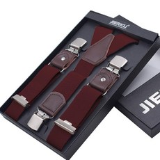 스키복 멜빵 바지 보드 스트랩 다크그레이 빨간색, 1개, 와인레드