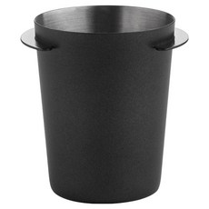 Mojia 스테인리스 커피 파우더 리시버 58mm, 1개, 블랙