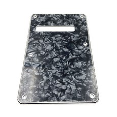 일렉트릭 기타 픽가드 어셈블리 스크래치 플레이트 기타 액세서리 기타 백 플레이트 기타에 적합한 스크래치 플레이트, 흑배