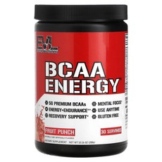EVLution Nutrition BCAA 에너지 프루츠 펀치 288g 10.16oz, 4개