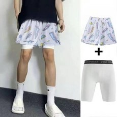 運動短褲 速乾網眼 夏季休閒訓練籃球短褲