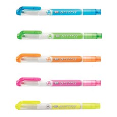 제브라 저스트핏 형광펜 낱개, 오렌지